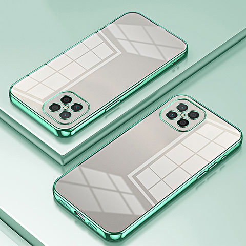 Funda Silicona Ultrafina Carcasa Transparente SY1 para Huawei Nova 8 SE 4G Verde