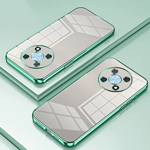 Funda Silicona Ultrafina Carcasa Transparente SY1 para Huawei Nova Y90 Verde