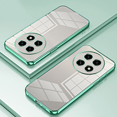 Funda Silicona Ultrafina Carcasa Transparente SY1 para Oppo A2 Pro 5G Verde