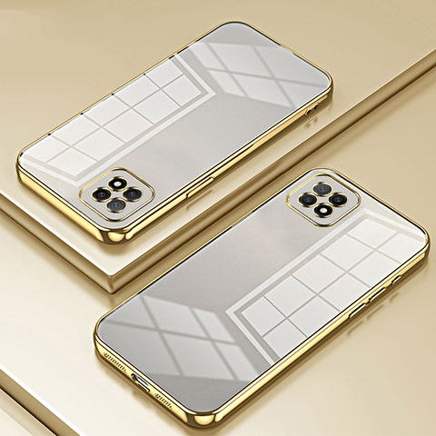 Funda Silicona Ultrafina Carcasa Transparente SY1 para Oppo A72 5G Oro