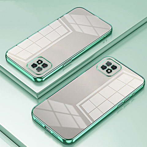 Funda Silicona Ultrafina Carcasa Transparente SY1 para Oppo A72 5G Verde