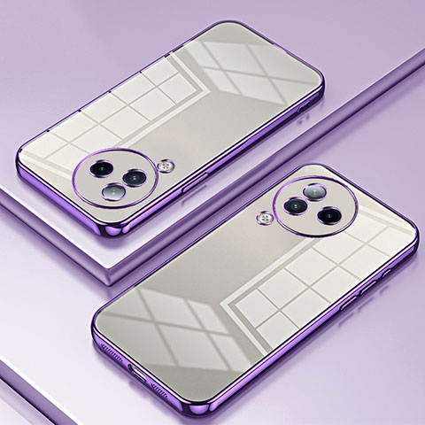 Funda Silicona Ultrafina Carcasa Transparente SY1 para Xiaomi Civi 3 5G Morado