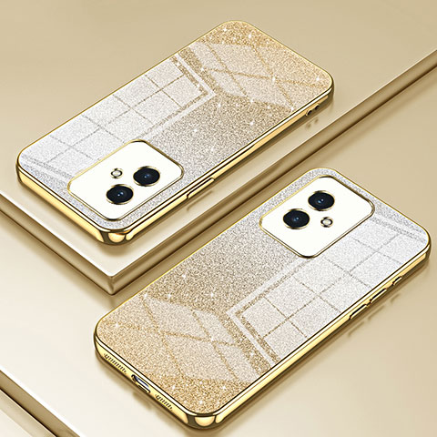 Funda Silicona Ultrafina Carcasa Transparente SY2 para Huawei Honor 100 5G Oro