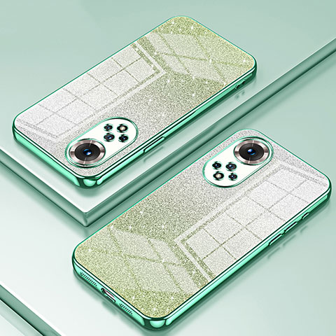 Funda Silicona Ultrafina Carcasa Transparente SY2 para Huawei Honor 50 5G Verde