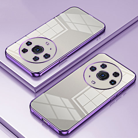 Funda Silicona Ultrafina Carcasa Transparente SY2 para Huawei Honor Magic3 Pro 5G Morado