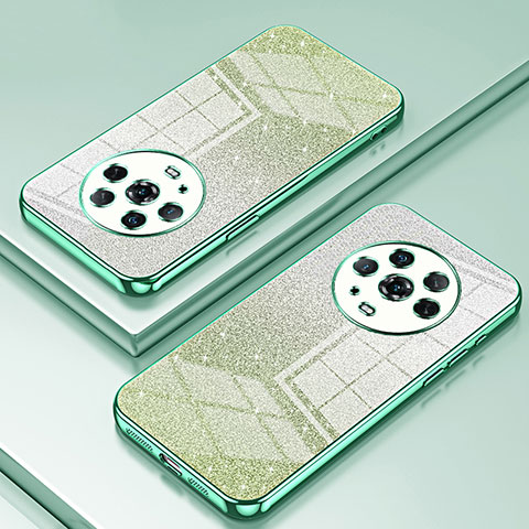 Funda Silicona Ultrafina Carcasa Transparente SY2 para Huawei Honor Magic4 5G Verde