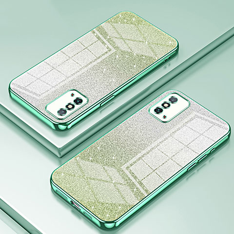 Funda Silicona Ultrafina Carcasa Transparente SY2 para Huawei Honor X10 Max 5G Verde
