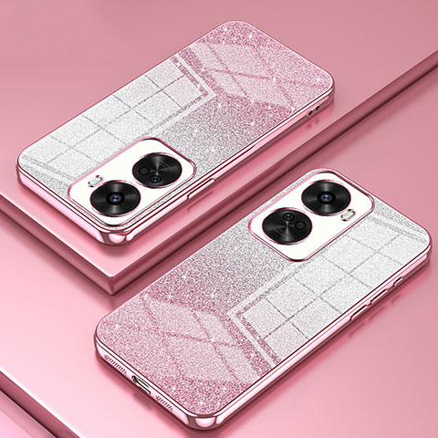 Funda Silicona Ultrafina Carcasa Transparente SY2 para Huawei Nova 11 SE Oro Rosa