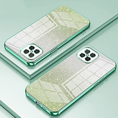 Funda Silicona Ultrafina Carcasa Transparente SY2 para Huawei Nova 8 SE 4G Verde