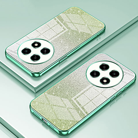 Funda Silicona Ultrafina Carcasa Transparente SY2 para Oppo A2 Pro 5G Verde