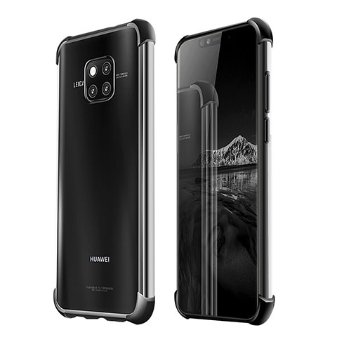 Funda Silicona Ultrafina Carcasa Transparente U03 para Huawei Mate 20 Pro Negro