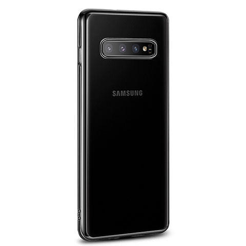 Funda Silicona Ultrafina Carcasa Transparente U03 para Samsung Galaxy S10 Negro