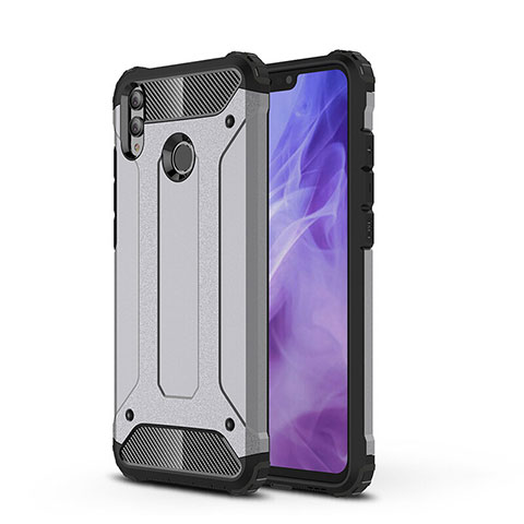 Funda Silicona Ultrafina Goma 360 Grados Carcasa C01 para Huawei Honor 8X Gris