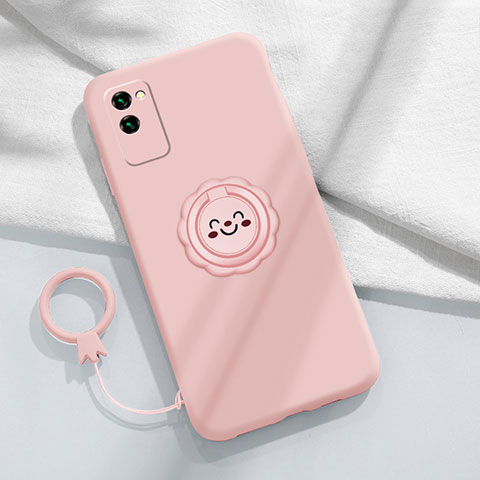 Funda Silicona Ultrafina Goma 360 Grados Carcasa C01 para Huawei Honor Play4 Pro 5G Rosa