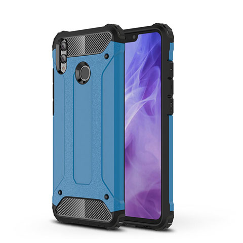 Funda Silicona Ultrafina Goma 360 Grados Carcasa C01 para Huawei Honor V10 Lite Azul Cielo