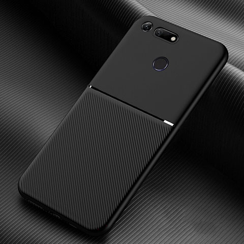 Funda Silicona Ultrafina Goma 360 Grados Carcasa C01 para Huawei Honor V20 Negro