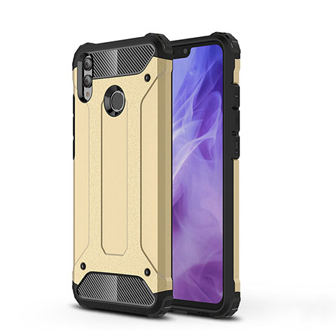 Funda Silicona Ultrafina Goma 360 Grados Carcasa C01 para Huawei Honor View 10 Lite Oro