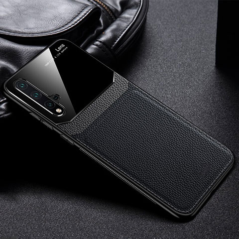 Funda Silicona Ultrafina Goma 360 Grados Carcasa C01 para Huawei Nova 5 Negro