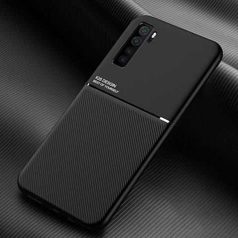 Funda Silicona Ultrafina Goma 360 Grados Carcasa C01 para Huawei Nova 7 SE 5G Negro