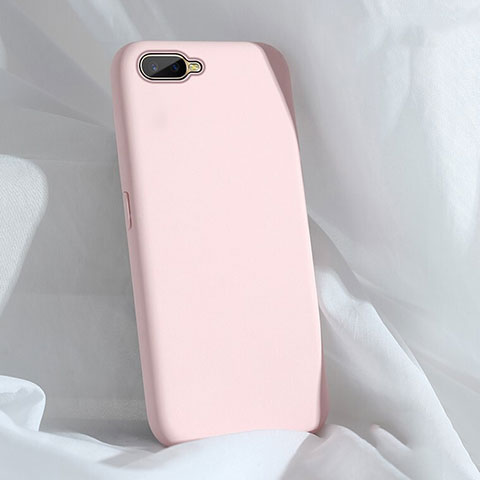 Funda Silicona Ultrafina Goma 360 Grados Carcasa C01 para Oppo R15X Rosa