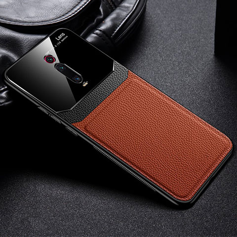 Funda Silicona Ultrafina Goma 360 Grados Carcasa C01 para Xiaomi Mi 9T Pro Marron