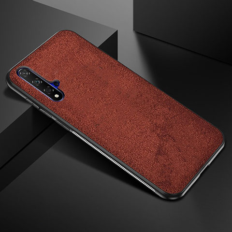 Funda Silicona Ultrafina Goma 360 Grados Carcasa C02 para Huawei Honor 20S Marron