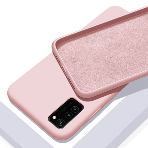 Funda Silicona Ultrafina Goma 360 Grados Carcasa C02 para Huawei Honor V30 5G Rosa