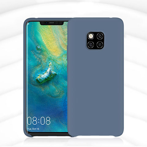 Funda Silicona Ultrafina Goma 360 Grados Carcasa C02 para Huawei Mate 20 Pro Azul