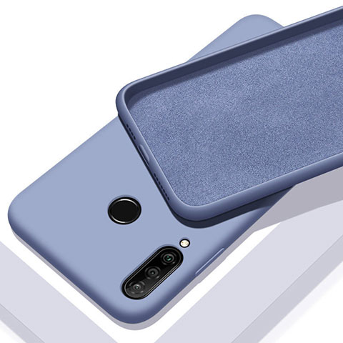 Funda Silicona Ultrafina Goma 360 Grados Carcasa C02 para Huawei Nova 4e Gris