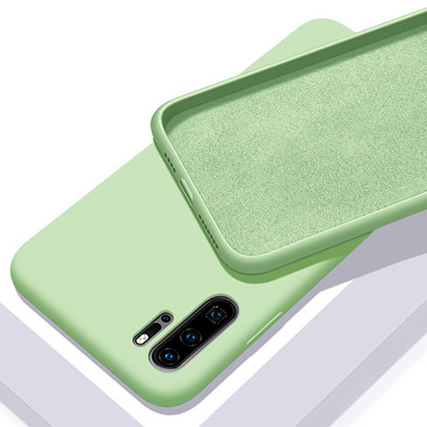 Funda Silicona Ultrafina Goma 360 Grados Carcasa C02 para Huawei P30 Pro New Edition Verde