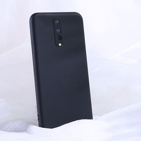 Funda Silicona Ultrafina Goma 360 Grados Carcasa C02 para OnePlus 8 Negro