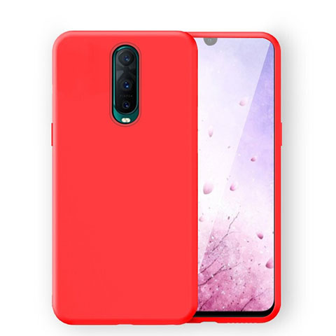 Funda Silicona Ultrafina Goma 360 Grados Carcasa C02 para Oppo R17 Pro Rojo