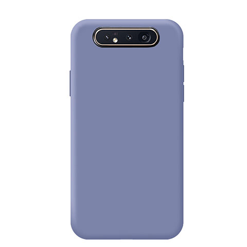 Funda Silicona Ultrafina Goma 360 Grados Carcasa C02 para Samsung Galaxy A90 4G Morado