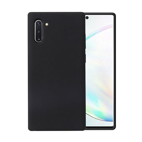 Funda Silicona Ultrafina Goma 360 Grados Carcasa C02 para Samsung Galaxy Note 10 Negro