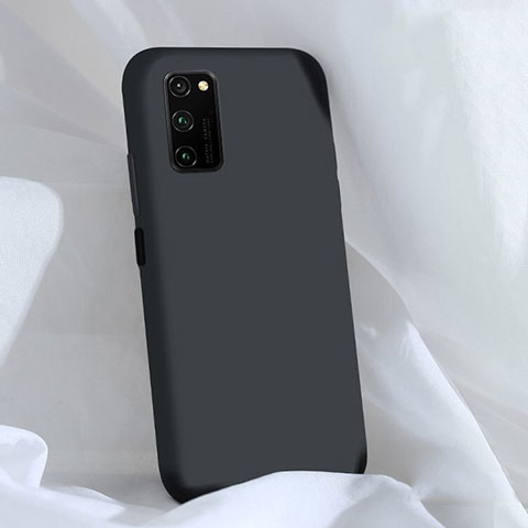 Funda Silicona Ultrafina Goma 360 Grados Carcasa C03 para Huawei Honor V30 5G Negro