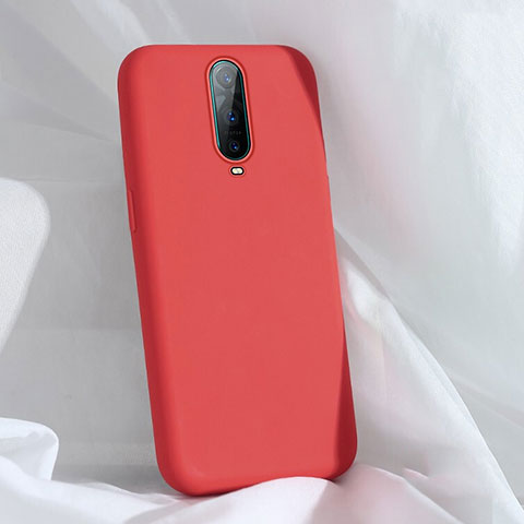 Funda Silicona Ultrafina Goma 360 Grados Carcasa C03 para Oppo R17 Pro Rojo