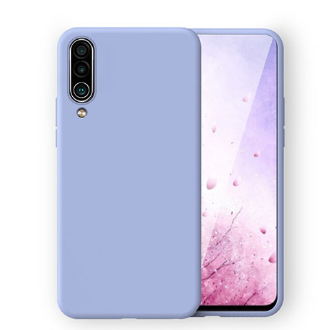 Funda Silicona Ultrafina Goma 360 Grados Carcasa C03 para Samsung Galaxy A70 Azul Cielo