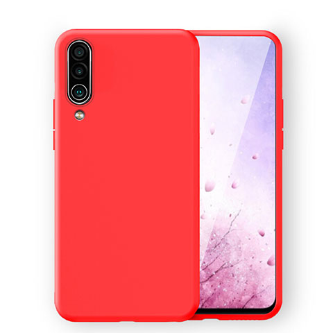 Funda Silicona Ultrafina Goma 360 Grados Carcasa C03 para Samsung Galaxy A70 Rojo