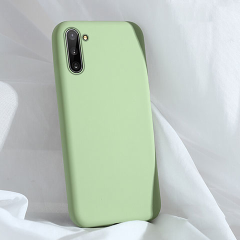 Funda Silicona Ultrafina Goma 360 Grados Carcasa C03 para Samsung Galaxy Note 10 Verde