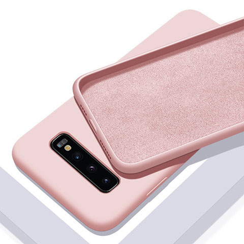 Funda Silicona Ultrafina Goma 360 Grados Carcasa C03 para Samsung Galaxy S10 5G Rosa