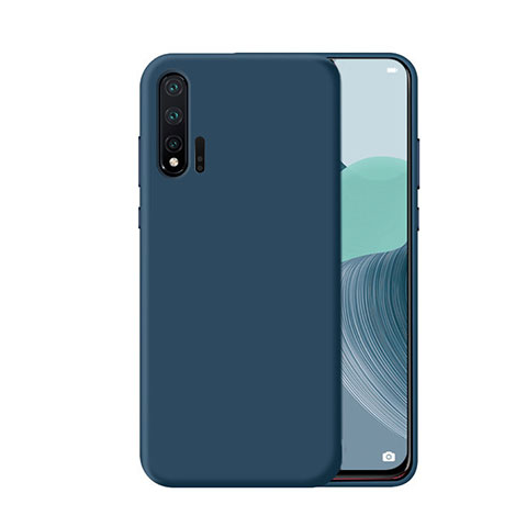 Funda Silicona Ultrafina Goma 360 Grados Carcasa C04 para Huawei Nova 6 5G Azul