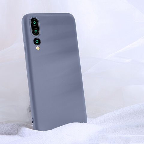 Funda Silicona Ultrafina Goma 360 Grados Carcasa C04 para Huawei P20 Pro Azul