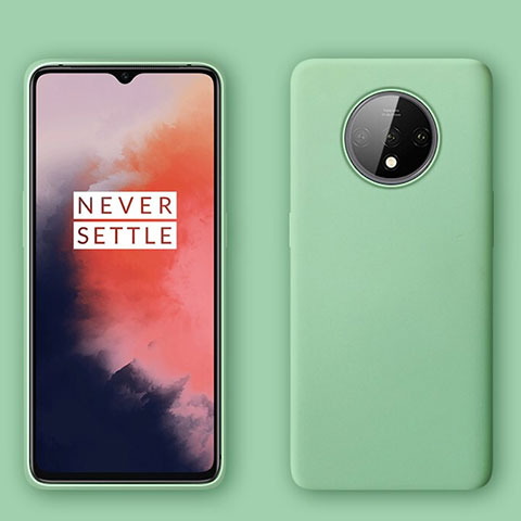 Funda Silicona Ultrafina Goma 360 Grados Carcasa C04 para OnePlus 7T Verde