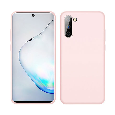 Funda Silicona Ultrafina Goma 360 Grados Carcasa C04 para Samsung Galaxy Note 10 Rosa