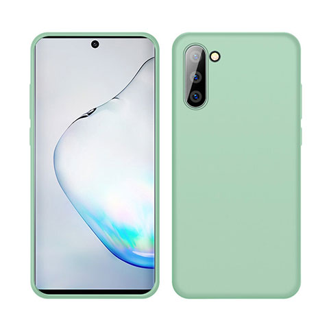 Funda Silicona Ultrafina Goma 360 Grados Carcasa C04 para Samsung Galaxy Note 10 Verde