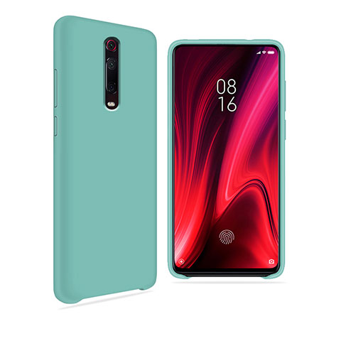 Funda Silicona Ultrafina Goma 360 Grados Carcasa C04 para Xiaomi Mi 9T Cian