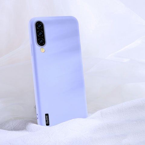 Funda Silicona Ultrafina Goma 360 Grados Carcasa C04 para Xiaomi Mi A3 Morado