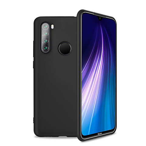 Funda Silicona Ultrafina Goma 360 Grados Carcasa C04 para Xiaomi Redmi Note 8 Negro