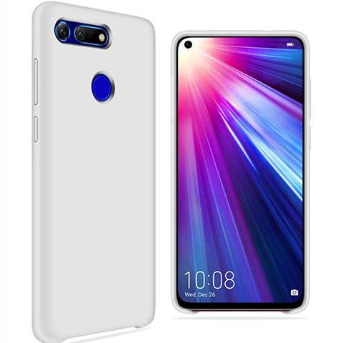 Funda Silicona Ultrafina Goma 360 Grados Carcasa C05 para Huawei Honor V20 Blanco