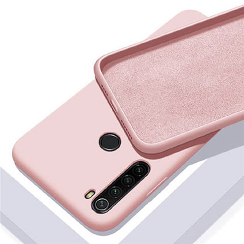 Funda Silicona Ultrafina Goma 360 Grados Carcasa C05 para Xiaomi Redmi Note 8 (2021) Rosa